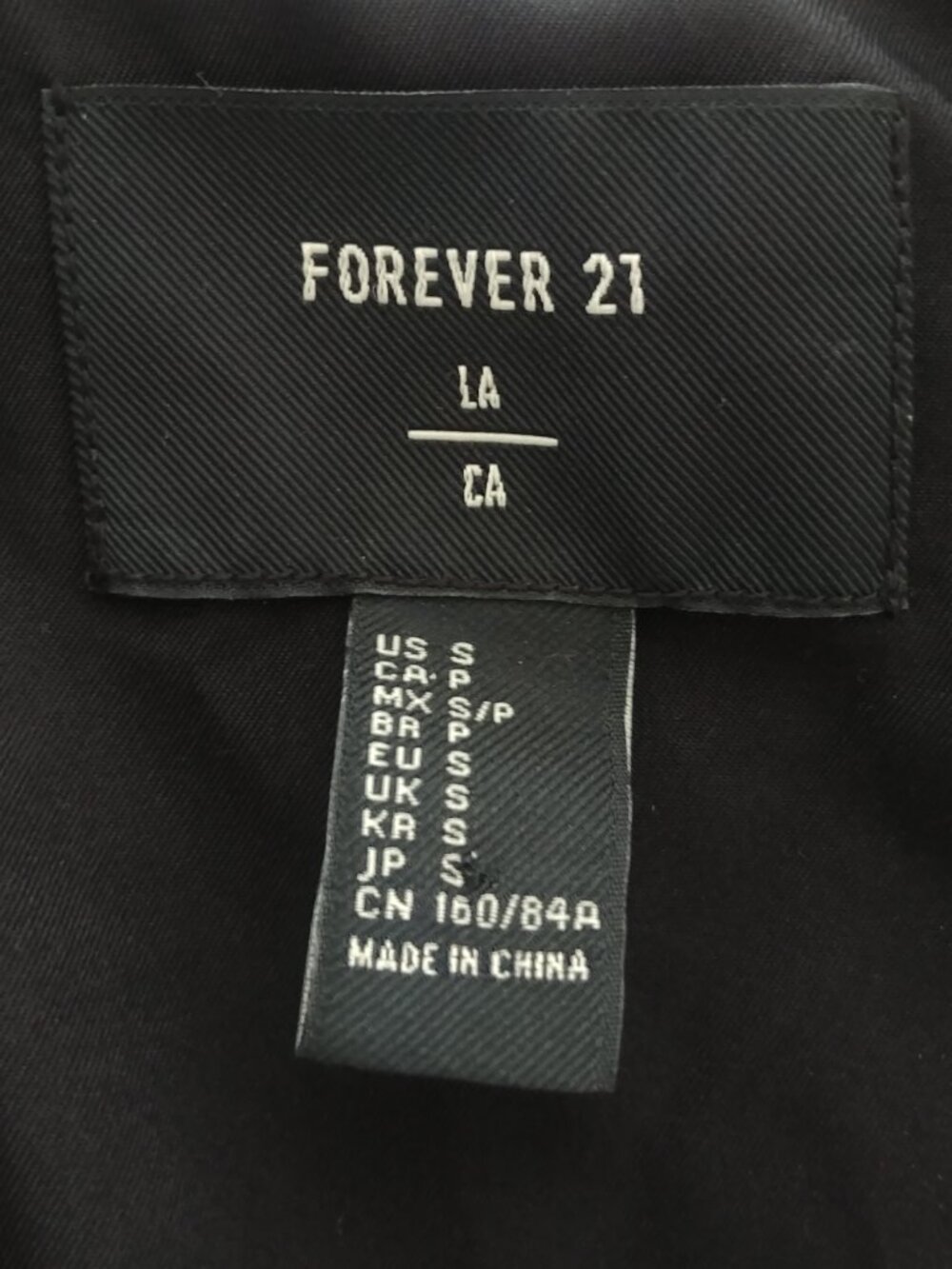 Forever 21 Small black velvet embroidered vest with long tassel fringe - Picture 11 of 15